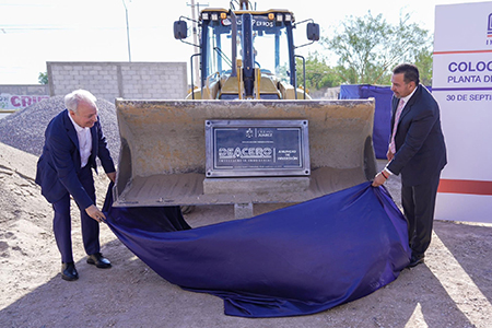 Con una inversión de 250 mdp, DEACERO construirá en Juárez una planta de reciclaje que generará más de mil empleos y fortalecerá la economía local.