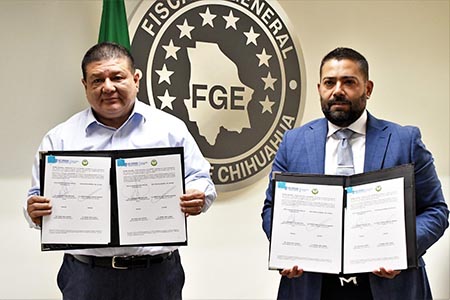 La Fiscalía General del Estado y el Claustro Universitario firmaron convenios para investigar causas delictivas y facilitar acceso educativo a su personal.