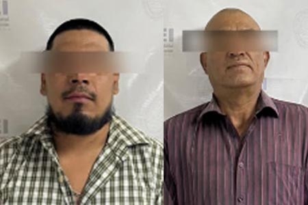 La AEI detuvo en Nuevo Casas Grandes a dos hombres por delitos de violencia familiar y omisión alimentaria, en seguimiento a investigaciones de la Fiscalía de Género.