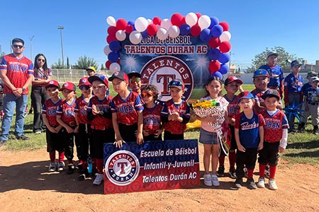 Arrancó la temporada Otoño-Invierno de la Liga Infantil de Beisbol “Talentos Zurdo Durán” en NCG, con la participación de equipos de la región.