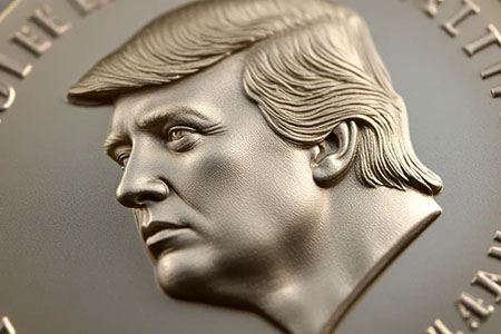 El Tesoro de EE.UU. defendió su plan de emitir una moneda de un dólar con la imagen de Donald Trump, pese a una ley de 1866 que prohíbe retratos de personas vivas en el dinero oficial.