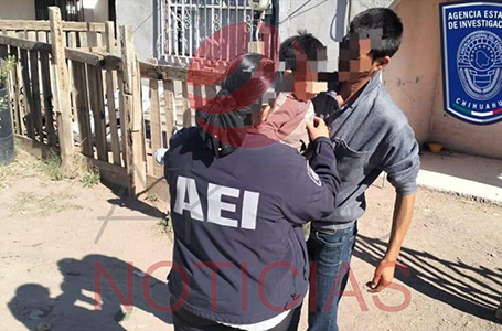 En Nuevo Casas Grandes, la AEI recuperó a un niño de 2 años reportado como sustraído. El padre realizó la entrega voluntaria del menor.