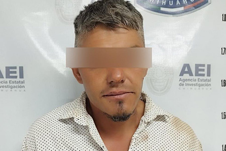 Elementos de la AEI detuvieron en flagrancia a un hombre acusado de violación en Madera. El presunto agresor, de 37 años, fue puesto a disposición del Ministerio Público.