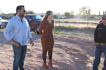 La alcaldesa Edith Escárcega supervisó la construcción de la nueva Arena de Rodeo Municipal en NCG, proyecto elegido por la ciudadanía y que fortalecerá las tradiciones, el esparcimiento y la identidad regional.