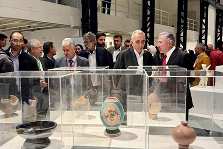 Cerámica de Mata Ortiz hizo historia con su primera exhibición en Jordania dentro del Ceramic and Clay Festival auspiciado por la Reina Rania.