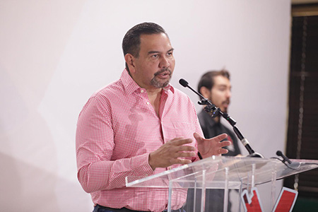 El alcalde Cruz Pérez Cuéllar anunció la construcción del Parque Norponiente y un puente elevado al surponiente de Ciudad Juárez, además de obras viales y mantenimiento de calles