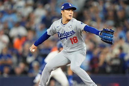 Yoshinobu Yamamoto lanzó seis entradas de calidad y los Dodgers vencieron 3-1 a los Blue Jays para forzar el séptimo juego de la Serie Mundial.