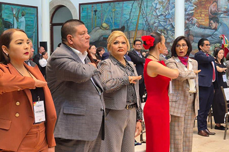 Fiscales del noreste y noroeste del país analizaron con César Jáuregui las reformas en materia de amparo y extorsión, además de avances tecnológicos en justicia.