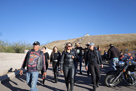 El Festival Biker 2025 vivió su segundo día con una gran rodada encabezada por la Presidenta Municipal en Nuevo Casas Grandes.