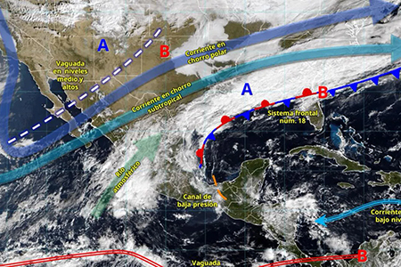 Activan Alerta Amarilla en Chihuahua por el frente frío 19, que traerá temperaturas de hasta –10 °C y sensación térmica más baja. Autoridades piden extremar precauciones.