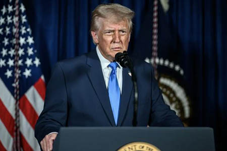 A través de Truth Social, Trump afirmó que México mantiene un adeudo de más de 800 mil acres-pie de agua y exigió su entrega inmediata.