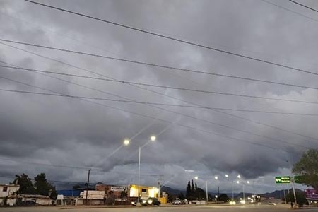 valores bajo cero en la sierra, informó Protección Civil Estatal.