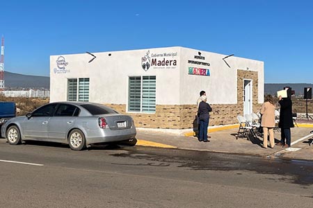 Con una inversión de 440 mil pesos, la Secretaría de Turismo inauguró el Módulo de Información y Centro de Atención a Visitantes en Madera