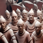 Los impresionantes guerreros de terracota de China, un hallazgo arqueológico que revela la grandeza de la antigua civilización china.