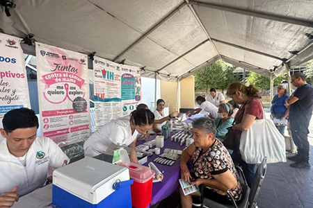 Jornada Nacional de Salud Pública en Pensiones Civiles del Estado, ofreciendo vacunación y servicios preventivos del 12 al 16 de agosto.
