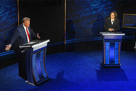 Kamala Harris es declarada ganadora del debate presidencial según encuesta, pero no se registran cambios significativos en la intención de voto.