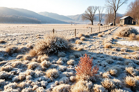 Janos registra -3.2°C, la temperatura más baja en Chihuahua; frente frío 8 afecta el norte del estado y se esperan más mañanas frías en la región.