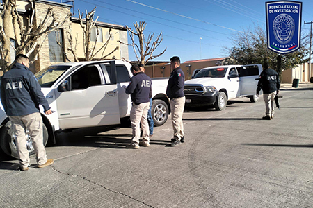 La AEI realiza operativo en Nuevo Casas Grandes para buscar personas con órdenes de aprehensión, prevenir delitos y localizar vehículos robados.