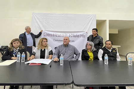 Julián LeBarón y activistas entregarán carta a Claudia Sheinbaum exigiendo mejoras en las carreteras Janos-Aguaprieta y Juárez-Casas Grandes por su mal estado y alto índice de accidentes.