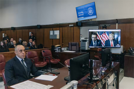 Donald Trump fue sentenciado simbólicamente en el caso Stormy Daniels. El tribunal de Nueva York lo responsabilizó de falsificar documentos para ocultar un pago de 130 mil dólares. Sin multa ni cárcel, Trump calificó el juicio como un ataque político.