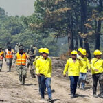 Chihuahua enfrenta 15 incendios forestales activos; 344 brigadistas trabajan para controlarlos. Conoce los municipios afectados.
