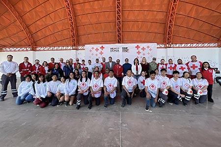 Inicia colecta anual de la Cruz Roja Mexicana en Nuevo Casas Grandes. Autoridades y organizaciones se unen para apoyar esta importante causa.