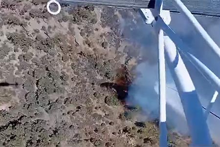 Una aeronave especializada ya opera en la sierra de Casas Grandes para combatir incendios forestales, en coordinación con Sedena, Conafor y Protección Civil.