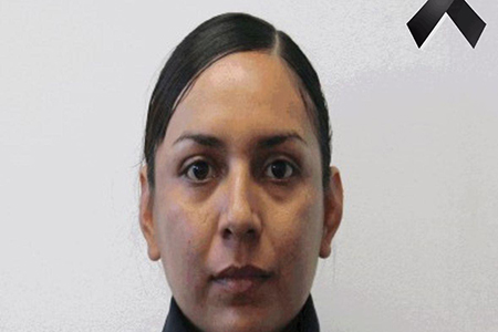 La agente Elida Ramírez falleció en un accidente durante una persecución contra traficantes de personas en Juárez. SSPE lamenta su pérdida.