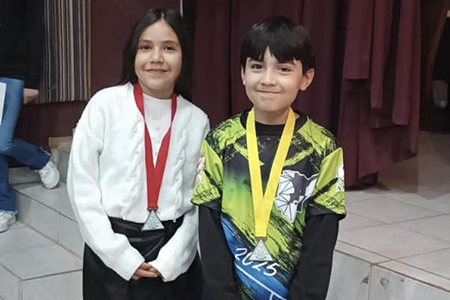 Gabriel Itiel Sáenz Soto, alumno de primaria en Nuevo Casas Grandes, representará a Chihuahua en el concurso nacional de matemáticas ONMAPS a celebrarse en Puebla.