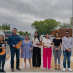 El presidente Francis Leany lanzó el operativo "Semana Santa Segura 2025" en Galeana, con distribución de información preventiva y presencia policial en puntos clave.