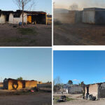 La FGE investiga el incendio de 4 viviendas en Carichí presuntamente causado por personas armadas. No se reportan víctimas.