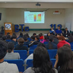 100 estudiantes del CBTA 112 participaron en plática sobre violencia en el noviazgo organizada por el Instituto Municipal de las Mujeres de NCG.