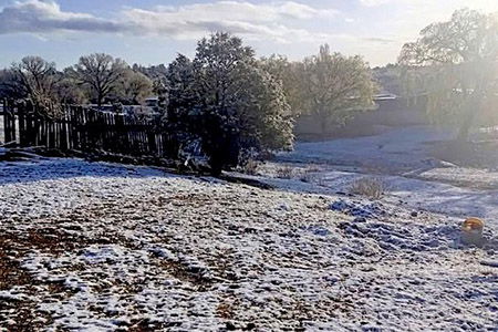 El Servicio Meteorológico Nacional pronostica lluvias, aguanieve y nieve en Madera y noroeste de Chihuahua debido al frente frío 39. Se esperan vientos de 90 km/h, actividad eléctrica y posibles tolvaneras. Protección Civil recomienda precaución en carreteras.