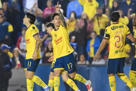 Alejandro Zendejas anotó un doblete que le dio al Club América el triunfo 2-0 sobre Pachuca en el juego de vuelta de los cuartos de final del Clausura 2025. Las Águilas avanzan a semifinales.