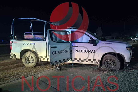 Unidad de la Guardia Nacional choca en avenida Tecnológico de NCG y niega acceso a Cruz Roja. Aunque no hubo lesionados, la actitud de los federales ha generado críticas por obstrucción.