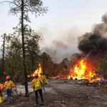 Chihuahua registra 12 incendios forestales activos que han afectado ya más de 32 mil hectáreas, según Conafor. Aunque se logró liquidar uno, el resto se intensificó. Hay 489 brigadistas en combate.