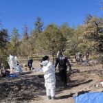 Identifican a cuatro hombres más en fosas de Casas Grandes, entre ellos un padre y su hijo. La cifra de cuerpos identificados asciende a 31. Continúan las investigaciones.