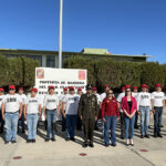 En el 35 Batallón de Infantería, jóvenes del SMN clase 2006, remisos y mujeres voluntarias participaron en la solemne protesta de bandera, reafirmando su compromiso con la nación y los valores patrios.