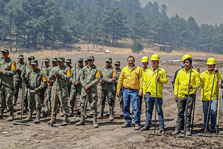 Chihuahua reporta cero incendios forestales activos este lunes. La SDR y la Conafor reconocen la labor de brigadistas, Protección Civil y voluntarios en la prevención y combate de 486 siniestros en 2025.