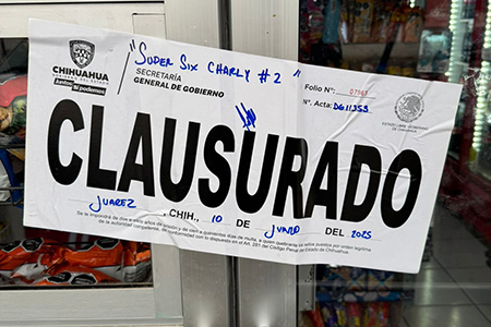 Chihuahua mantiene operativos para regular venta de bebidas alcohólicas. En inspecciones recientes, se detectaron múltiples irregularidades en locales de Ciudad Juárez, Delicias, Parral, y otros municipios. Gobierno reitera vigilancia permanente.