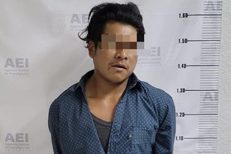 La AEI detuvo en Janos a Juan F. G., de 25 años, por el delito de violencia familiar. La orden de aprehensión fue girada por el Tribunal del Distrito Judicial Bravos y Galeana.