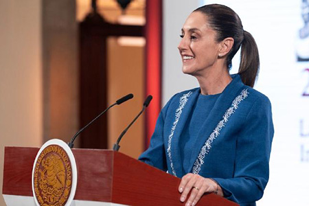 Claudia Sheinbaum presentó una denuncia penal contra César Duarte por apropiarse ilegalmente de cuerpos de agua en Chihuahua. Se destruyeron presas ilegales para devolver el recurso a la Nación.