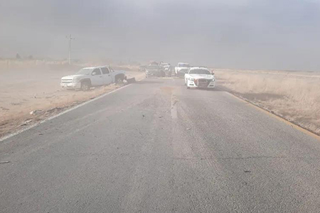 Municipios del estado registrarán lluvias aisladas, tormentas eléctricas, tolvaneras y temperaturas superiores a los 40°C debido a un frente frío fuera de temporada.