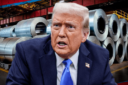 EE.UU. eleva al 50% los aranceles a importaciones de acero y aluminio. Trump justifica la medida como defensa industrial, pero empresas temen impactos económicos negativos.