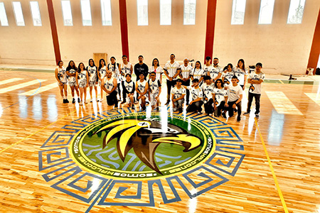 Universidad Tecnológica de Paquimé se prepara para inaugurar su gimnasio deportivo, donde se jugarán partidos de la liga estatal de básquet. Halcones de UT Paquimé competirán en la categoría semi-pro.