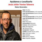 Jesús Julián Trevizo Talavera, de 43 años, desapareció el 19 de julio en Nuevo Casas Grandes; autoridades piden ayuda para localizarlo.
