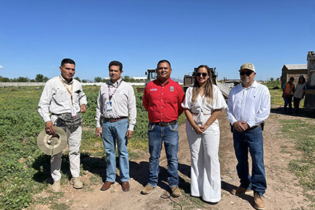 Inicia campaña de descacharrización en Nuevo Casas Grandes encabezada por la alcaldesa Edith Escárcega; comienza al sur de la ciudad.