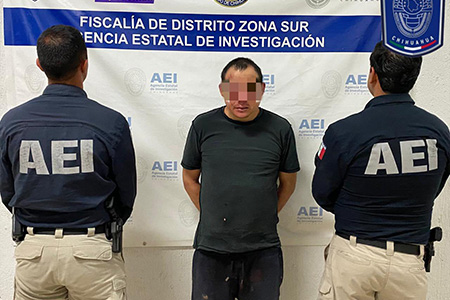 La Fiscalía de Chihuahua detuvo a un hombre que robó una camioneta en Satevó y mató a un agente de la AEI durante una persecución.