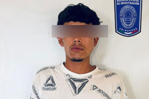 Detienen en flagrancia a Elihan D., de 21 años, con cocaína, mariguana y cristal en Puerto Palomas de Villa; quedó a disposición del MP.