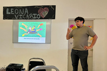 El Gobierno de NCG impartió el taller “Prevención contra el Suicidio” con atención psicológica gratuita. Psicólogos abordaron señales de alerta y estrategias de ayuda.